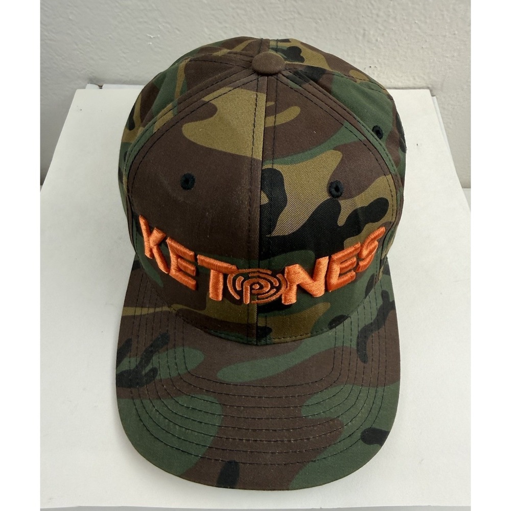 The Classics Yupoong Pruvit Ketones Camouflage Snapback Mens Hat Size OS